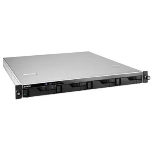 NAS ASUSTOR AS6504RD X 4SLOT 3.5"/2.5"-NO HD- RACK 1U ALIM.RIDOND.-QC 2,1GHZ-8GB DDR4 2P 2.5G 2P GLAN-1 PCIE GEN3 SLITTE GAR.3Y