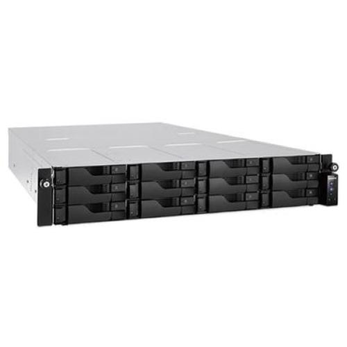 NAS ASUSTOR AS6512RD X 12SLOT 3.5"/2.5"-NO HD- RACK 2U RIDOND.-QC 2,1GHZ-8GB DDR4 2P 2.5G 2P GLAN-1 PCIE GEN3 SLITTE GAR.3Y