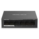 SWITCH 6P LAN 10/100 con 4P PoE+ MERCUSYS MS106LP Desktop - alim. PoE 40W -custodia in acciao