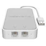 ADATTATORE VOIP KEENETIC KN-3110 LINEAR 2P FXS RJ11, COMPATIBILE CON TUTTI GLI OPERATORI-GAR.3Y