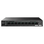 SWITCH 9P GE LAN +1P SFP TENDA TEG1110PF-8-120W 8P PoE (120W)