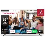 TV THOMSON 65" FRAME LESS 65UG4S14 GOOGLE TV 4K DVB-T2/S2 UHD 3840x2160 BLACK CI+ SLOT 4xHDMI 3xUSB Vesa Fino:30/04