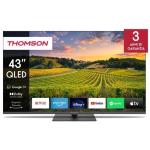 TV THOMSON QLED 43" FRAME LESS 43QG5C14 GOOGLE 4K DVB-T2/S2 UHD 3840x2160 BLACK CI+ SLOT 4xHDMI 2xUSB Vesa Fino:30/04