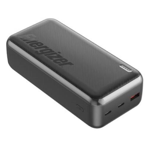 POWERBANK ENERGIZER ULTIMATE 30000mAh UE30055PQ In: 1xUSB-C PD 20W, Out: 2xUSB-C PD 20W+1x Smart USB-A 22.5W, Nero