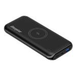 POWERBANK ENERGIZER WIRELESS 10000mAh QE10009PQ In:1xUSB-C PD 18W,Out:1xUSB-C PD 18W+1xUSB-A QC 3.0 18W+1xQI 5W,7.5W& 10W, Nero