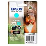 CARTUCCIA EPSON 378XL "SCOIATTOLO" C13T37924010 CIANO 9,3ml X XP-15000