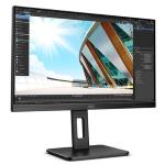 MONITOR AOC LCD IPS LED 27" Wide FRAMELESS U27P2 4ms MM QHD 1300:1 BLACK 2xHDMI DP Vesa Fino:30/04