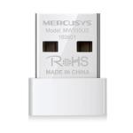 Wireless 150M NANO USB MERCUSYS MW150US 2.4Ghz 802.11bgn- 1T1R-USB2.0 -1 anterne int.