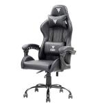 SEDIA GAMING Itek RHOMBUS PF10 - PVC,  Doppio Cuscino, Schienale  Reclinabile, Nero Nero (ITCGPF10BB)
