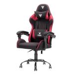SEDIA GAMING Itek RHOMBUS FF10 - Tessuto, Doppio Cuscino,  Schienale Reclinabile, Nero Rosso (ITCGFF10BR)