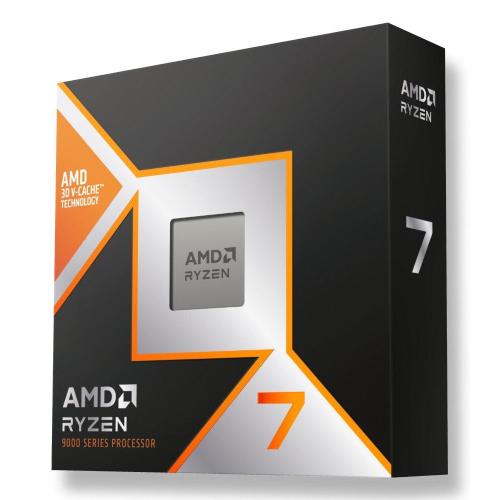 CPU AMD Ryzen 7 9800X3D 5.2Ghz 8 cores 104MB (w/ 3D V-Cache) 120W AM5 NO DISS