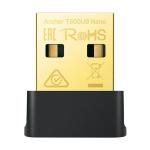 Adattatore USB Wireless AC600 Dual Band TP-LINK Archer T600UB Nano Bluetooth 4.2 433 Mbps 5 GHz + 200 Mbps 2,4 GHz, USB 2.0