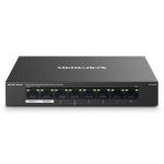 SWITCH 8P Gigabit LAN MERCUSYS MS108GP di cui 7P PoE+ - Cust.acciaio - Alim.PoE 65W