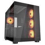 CABINET ATX MIDI TOWER COUGAR 385KA10.0001 FV150 NERO GAMING 300x400x415mm 7+3slot 2x3,5" 1x2,5" VETRO 4xFAN-ARGB