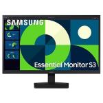MONITOR SAMSUNG LCD VA LED 24" Wide S31D 5ms FHD BLACK VGA HDMI Vesa Fino:19/05