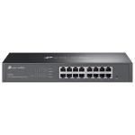 SWITCH 16P LAN Gigabit TP-LINK ES216G Easy Managed - cust.in acciaio - montabile su rack 1U 13" (integ,contr.Omada SDN)