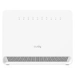 WIRELESS ROUTER N300 4G LTE CUDY LT400V CAT.4 300MBPS 4P 10/100M RJ45 1P RJ11 - VOLTE, NANO SIM SLOT