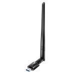 WIRELESS ADATTATORE USB AC1300 CUDY WU1400 USB3.0 400MBPS A 2.4GHZ + 867MBPS A 5GHZ - NANO SIZE