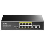 SWITCH 8P 10/100/1000M POE+ CUDY GS1010P +2P UPLINK GIGABIT RJ45 - ALIM.INT.80W