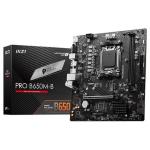 MB MSI PRO B650M-B AM5 2xDDR5DC-6800o.c. 1xHDMI 1xD-Sub 1xPCIex16 1xM.2 4xSata3R USB3.2 GBLAN mATX