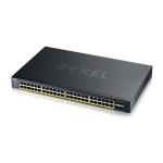 SWITCH ZYXEL XGS1935-52HP-EU0101F 48P Gigabit (erog.PoE 375W)+ 4P 10GbE SFP+ ,IPv6, VLAN, NebulaFlex - FREE Nebula Basic