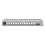 SWITCH 16P LAN GIGABIT UBIQUITI USW-Pro-Max-16-PoE L3 4P PoE++ 2.5GbE 12P GbE PoE+ 2P SFP+ 10G montaggio rack (180W)