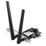SCHEDA DI RETE ASUS PCE-AXE5400 TRI BAND PCI-E WiFi 6E (802.11ax) BT 5.2 WPA3 NETWORK SECURITY OFDMA + MU-MIMO 90IG07I0-ME0B10