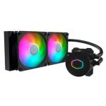 DISS A LIQUIDO COOLER MASTER MLW-D24M-A18PA-R1 Masterliquid 240 Core II ARGB NERO LGA1851-1700 AM5-AM4 2xFAN 277x119,2x27,2mm
