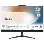 LCDPC MSI MODERN AM242 1M-1238IT 23.8IPS FHD AG Black Core 5-120U 16GB(2x8GB)DDR5 SSD512 W11Pro WiFi BT HDMI 6USB Fino:02/05