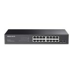 SWITCH 16P GIGABIT MERCUSYS MS116GS desktop/rackmount - case in acciaio adatto a rack 1U da 13"