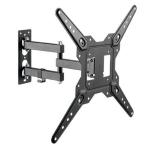 STAFFA X LCD/TV a muro EQUIP 650413 x TV da 23"-55"-Full Motion supp.fino a 30Kg-girevole ed inclinabile - EAN: 4015867238424