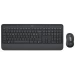 TASTIERA+MOUSE LOGITECH oem For Business SIGNATURE MK650 TASTIERA 118 TASTI WIRELESS USB+BLUETOOTH Grafite P/N 920-010996
