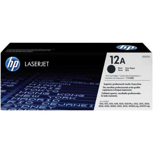 TONER HP 12A Q2612AD NERO CONFEZIONE DOPPIA 2X2.000PG LASERJET