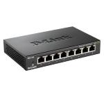 D-LINK SWITCH 8 PORTE GIGABIT ETHERNET - METAL HOUSING