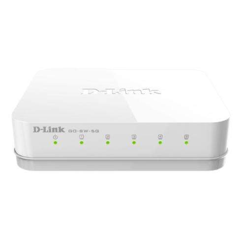 D-LINK SWITCH 5 PORTE GIGA 10 100 1000