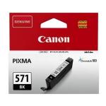 CARTUCCIA CANON CLI-571 BK NERO 7ML 0385C001 X PIXMA MG5750, MG6850, MG7750, MG5751, MG6851, MG7751
