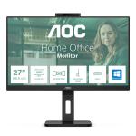 MONITOR AOC LCD IPS LED 27" WIDE FRAMELESS Q27P3CW 4ms MM QHD 1000:1 BLACK REG.ALT. Pivot HDMI DP USB-C 4xUSB WEBCAM Fino:30/11