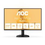 MONITOR AOC LCD IPS 120Hz 23.8" WIDE FRAMELESS 24B31H 4ms FHD 1500:1 BLACK VGA HDMI Vesa Fino:30/05