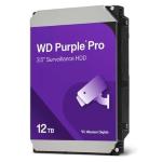 HARD DISK SATA3 3.5" 12000GB(12TB) WD122PURP WD 256mb cache 7200rpm PURPLE PRO videosorveglianza 24x7