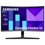 MONITOR SAMSUNG CURVED LCD VA 100Mhz 27" S27D396 4ms MM FHD BLACK HDMI Tilt Vesa Fino:30/11