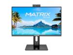 MONITOR YASHI Matrix YZ2493 24" FHD 120Hz IPS Frameless 1ms MM WEBCAM HDMI DP HUB USB REG. ALT. PIVOT VESA Fino:30/11