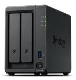 NAS SYNOLOGY DS725+ x 2HD 3.5"/2.5"SATA2/3-NO HD- AMD Ryzen R1600-DDR4 4Gb-2P 1P LAN 2.5Gbit/S-1P 1Gbit/s