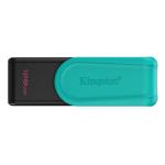 FLASH DRIVE USB3.2 128GB Kingston DTXS/128GB Exodia S Nero/Turchese
