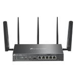 GATEWAY VPN Gibabit Omada 4G+ AX3000 TP-LINK ER706WP-4G 1P Giga RJ45 WAN+4P Giga WAN/LAN-1P Giga SFP WAN/LAN 2 slot Nano Sim