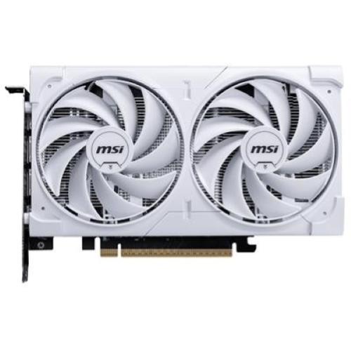 SVGA MSI GeForce RTX 5060 8G VENTUS 2X OC WHITE nVidia PcIe5.0 8GDDR7 128bit 2535Mhz 1xHDMI 3xDP 7680x4320 2slot Fino:02/12