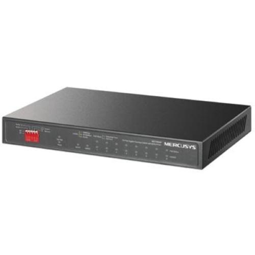 SWITCH 10P Gigabit MERCUSYS MS110GMP di cui 8P PoE+ - - Alim.PoE 111W