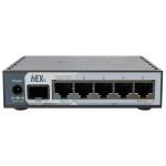 ROUTER MIKROTIK E60iUGS HEX S (versione 2025) 5P Gigabit 1P 1G PoE-out 1p USB3.0 A-512MB