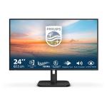 MONITOR PHILIPS LCD IPS LED 120Hz 23.8" Wide 24E1N1200A/00 4ms MM FHD 1500:1 BLACK VGA HDMI DP Vesa Fino:20/11
