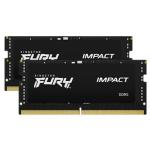 SO-DIMM DDR5 32GB(2x16GB) 6400MT/s KF564S38IBK2-32 Kingston FURY Impact CL38