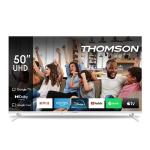 TV THOMSON 50" FRAME LESS 50UG4S14W GOOGLE TV 4K DVB-T2/S2 UHD 3840x2160 WHITE CI+ SLOT 4xHDMI 3xUSB Vesa Fino:29/08